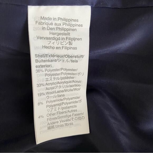 J. Crew Tartan Festive Stewart Wool Blend Red Going Out Blazer size 0 - Picture 8 of 9